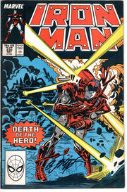 Iron Man #230, a vintage Copper Age (1968 1st Series) (Signed by Bob Layton)