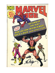 Marvel Age #4 FN (1983 Marvel) (Signed by Bob Layton)