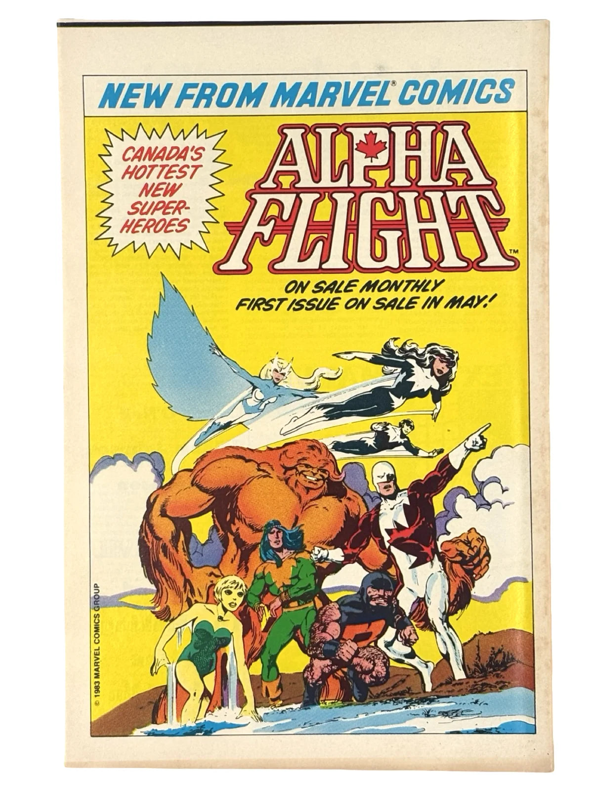Marvel Age #4 FN (1983 Marvel) (Signed by Bob Layton)