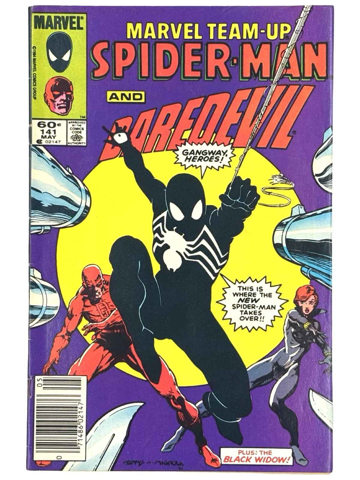 Marvel Team-Up SpiderMan and Daredevil #141 is a May 1984