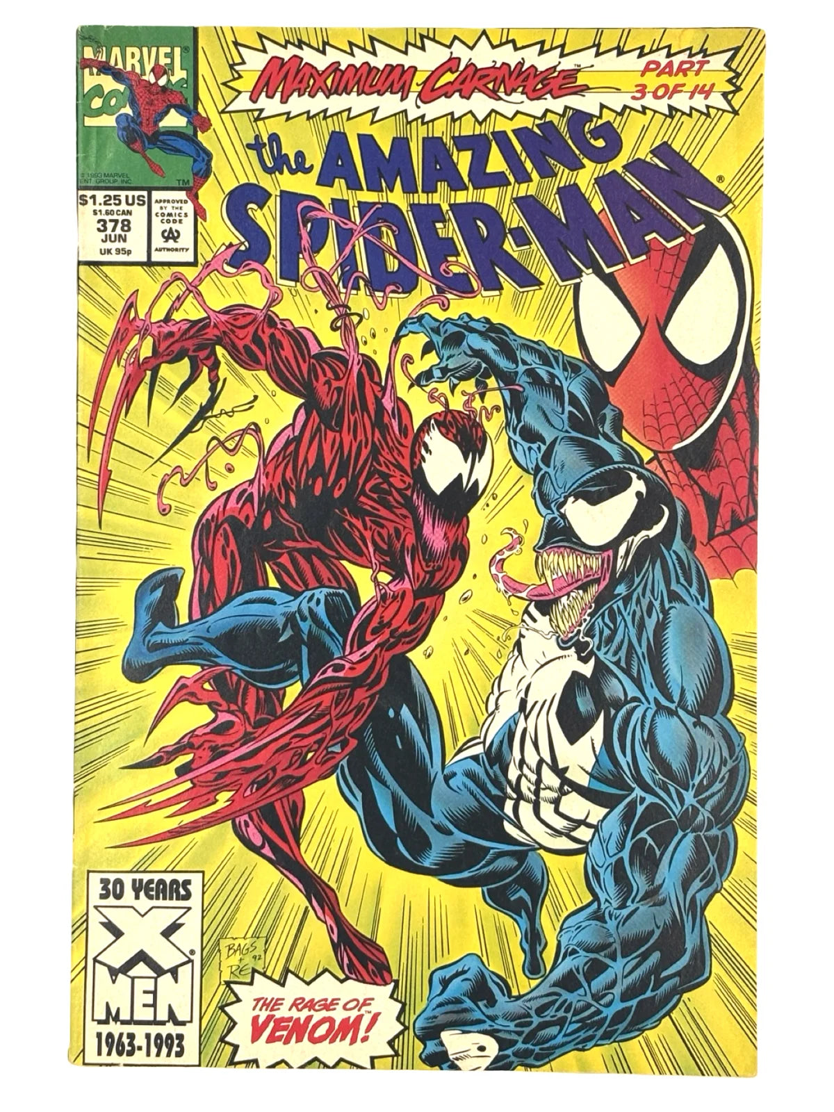 The Amazing Spider-Man #378 "Maximum Carnage" Part 3 of 14