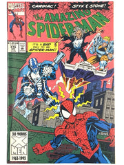 The Amazing Spider-Man #376 1993, featuring appearances by Cardiac and Styx & Stone.