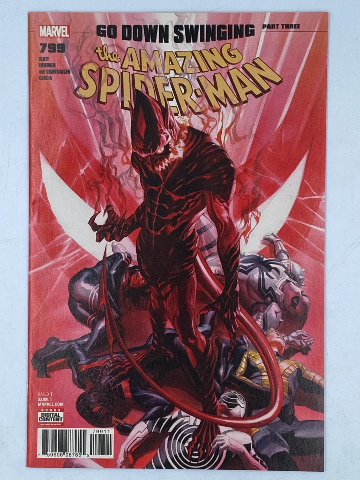 The Amazing Spider-Man #799, part 3 of the "Go Down Swinging"