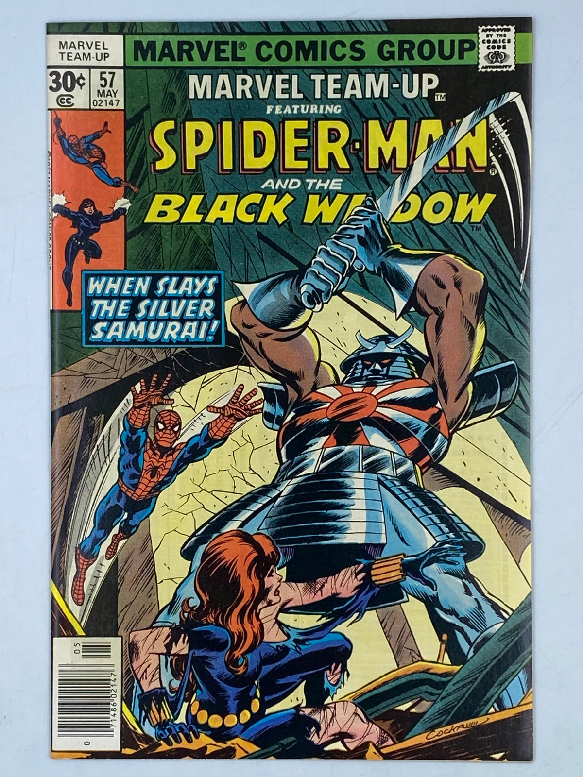 Marvel Team-Up Spider-Man and the Black Widow #57 May 1977