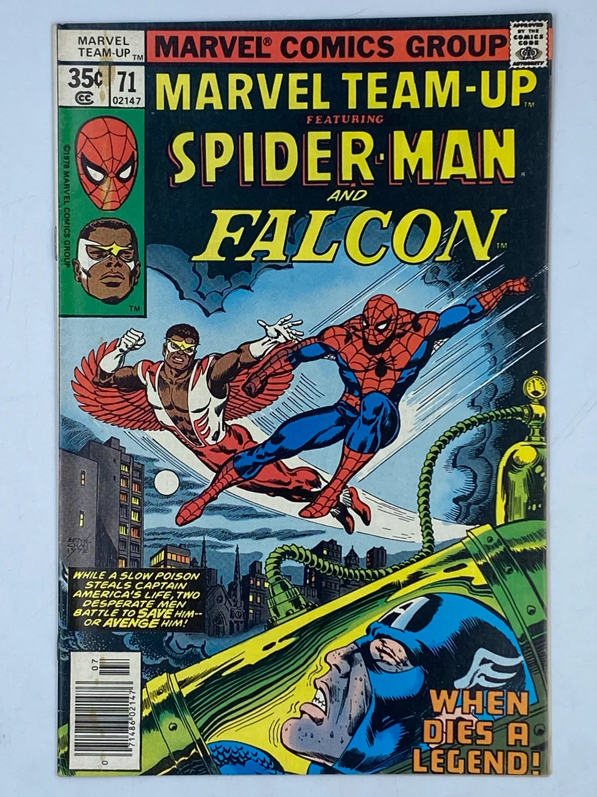 Marvel Team-Up Spider-Man and Falcon #71