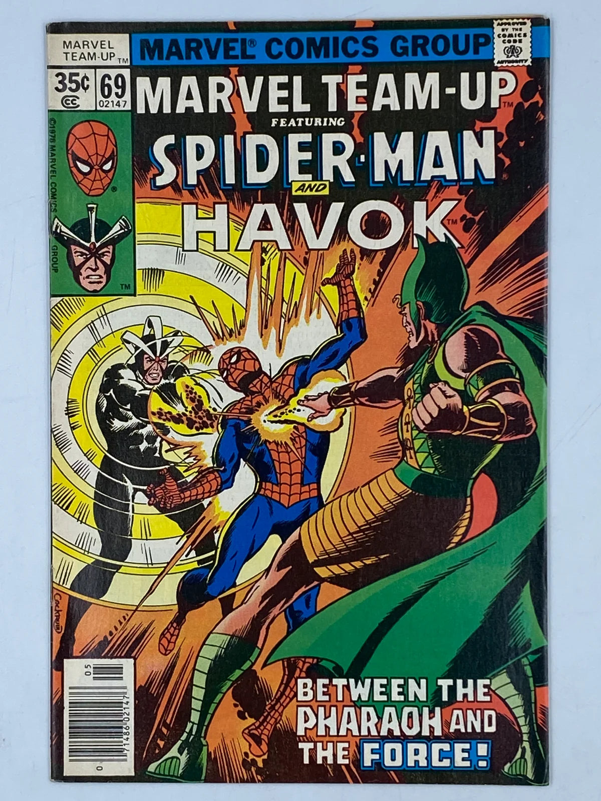 Marvel Team-Up Spider-Man and Havok #69, a Bronze Age comic May 1978