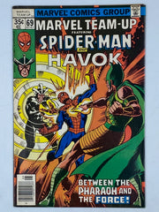 Marvel Team-Up Spider-Man and Havok #69, a Bronze Age comic May 1978
