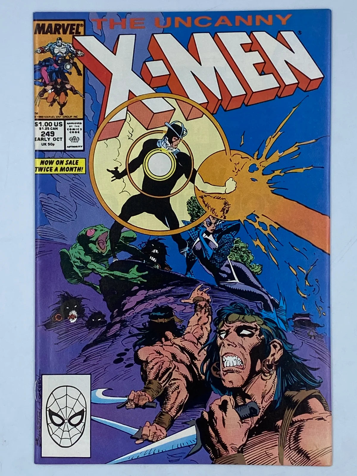 The Uncanny X-Men Vol. 1 #249A Shattered Star Prelude The Dane Curse