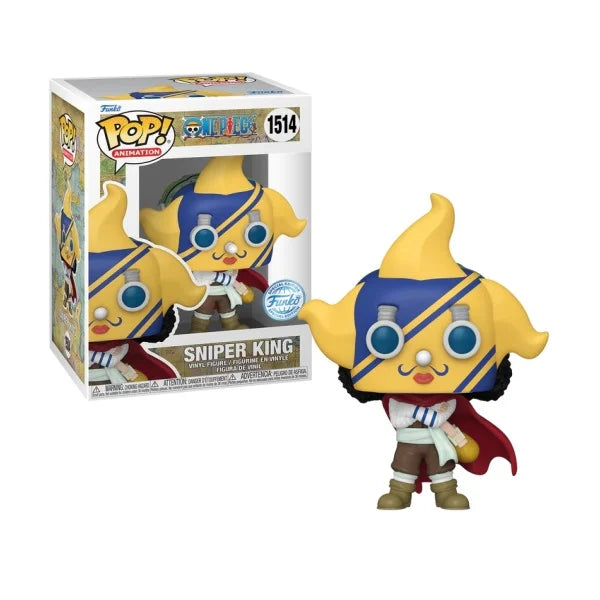 Funko Pop! Animation: One Piece – Usopp (Sniper King) (Special Edition) #1514 Vinyl Figure