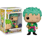 Funko POP! Animation One Piece #327 Roronoa Zoro (Glows In The Dark) - New, Mint Condition
