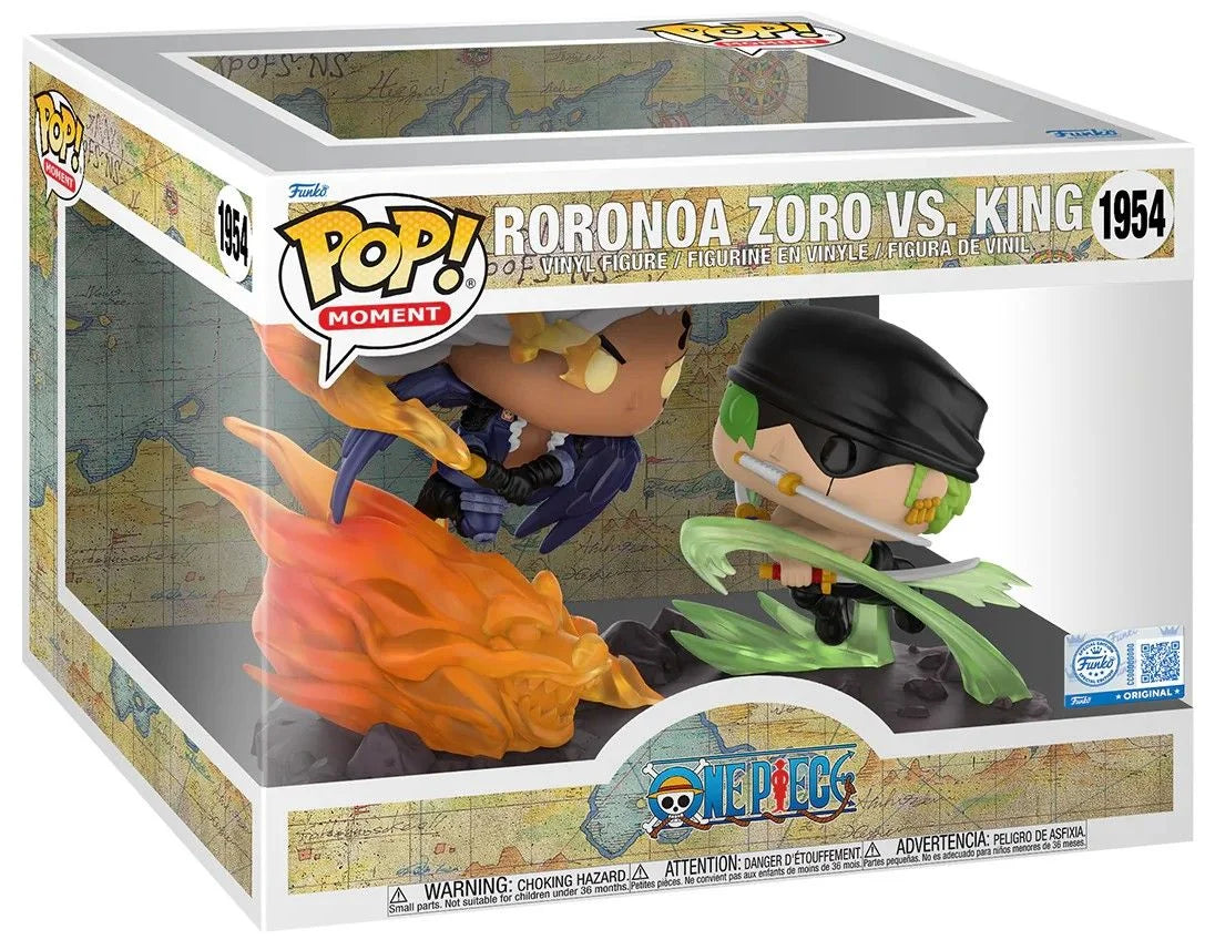 Funko POP! Animation: One Piece - Roronoa Zoro vs King (Special Edition) #1954