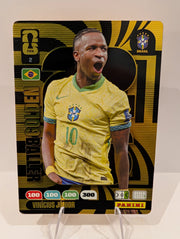 002 Vinicius Junior - Golden Baller - Panini Adrenalyn XL World Cup 2026