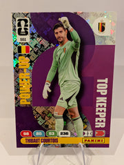 551 Thibaut Courtois - Top Keeper - Panini Adrenalyn XL World Cup 2026