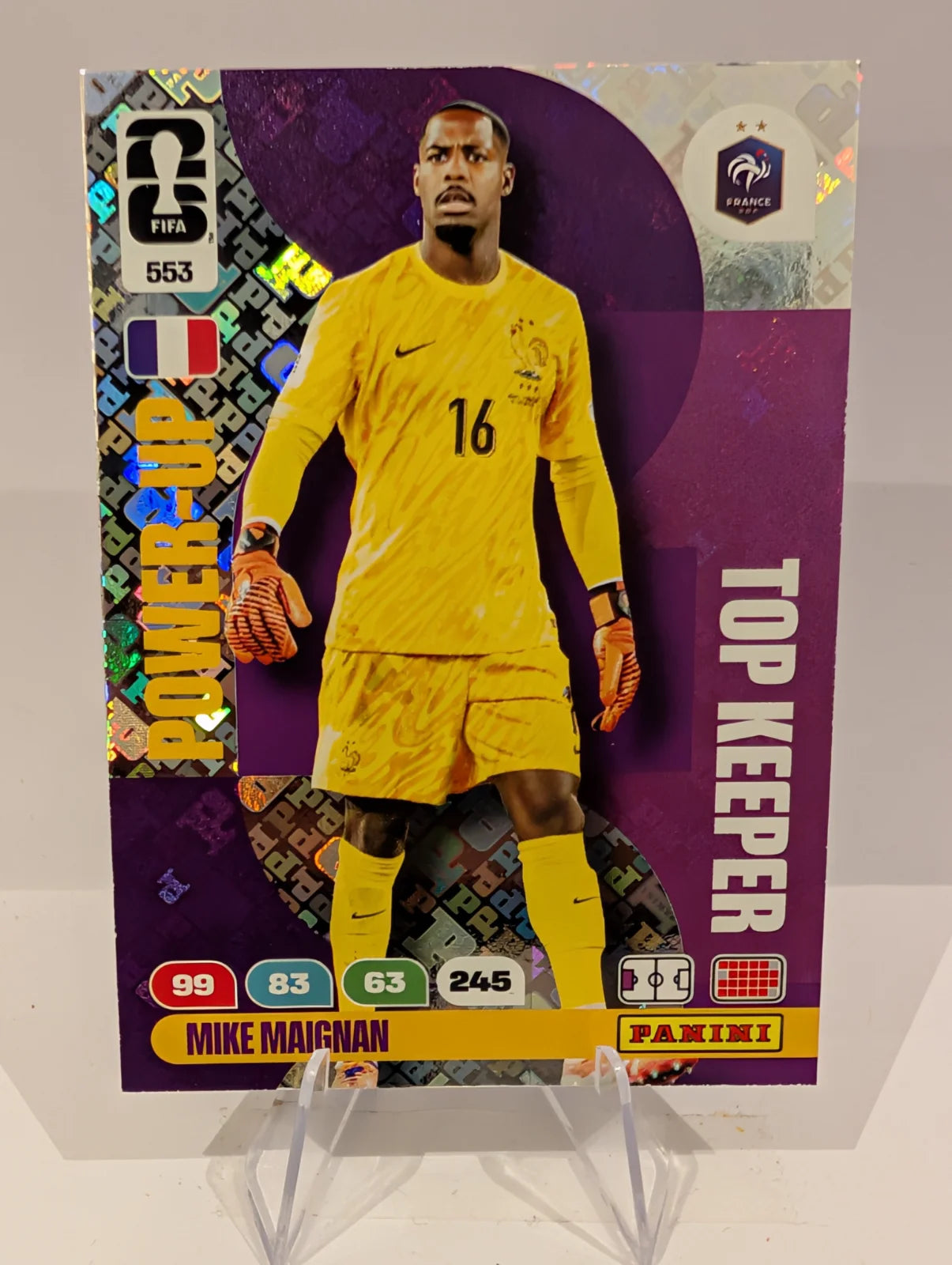 553 Mike Maignan - Top Keeper - Panini Adrenalyn XL World Cup 2026