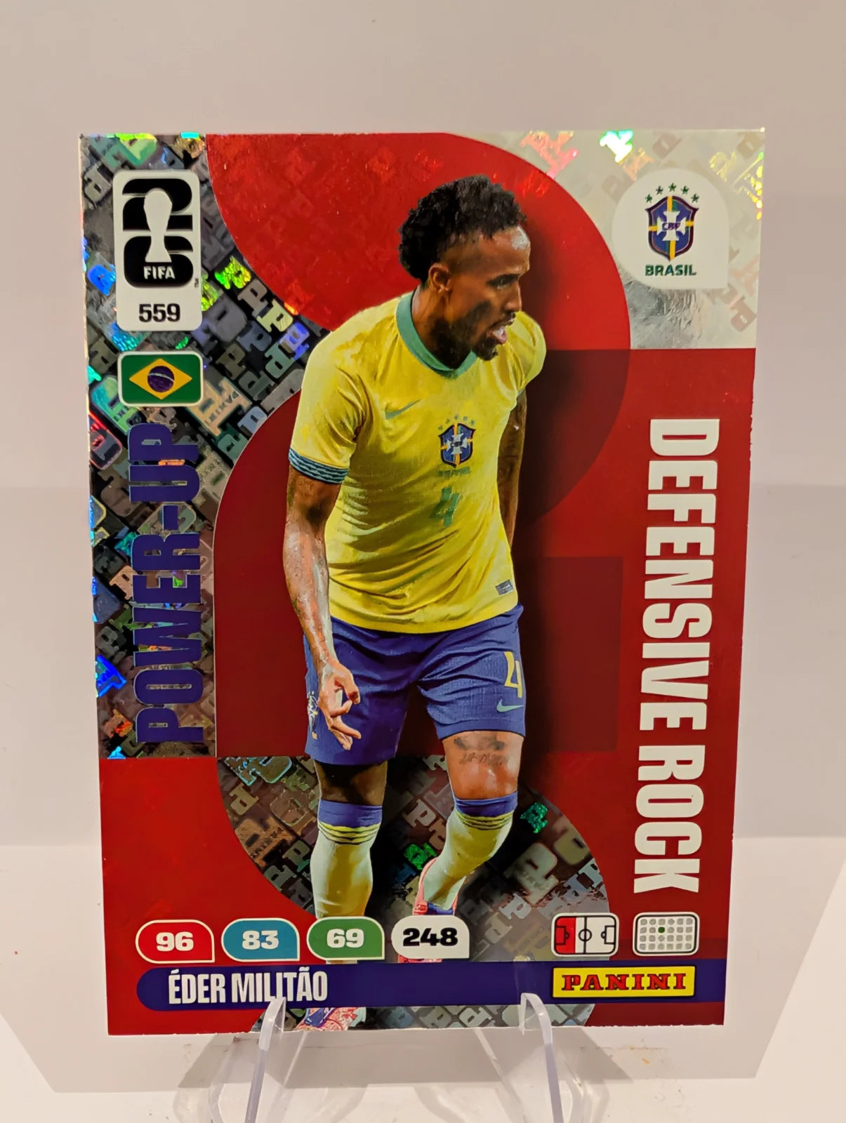 559 Eder Militao - Defensive Rock - Panini Adrenalyn XL World Cup 2026