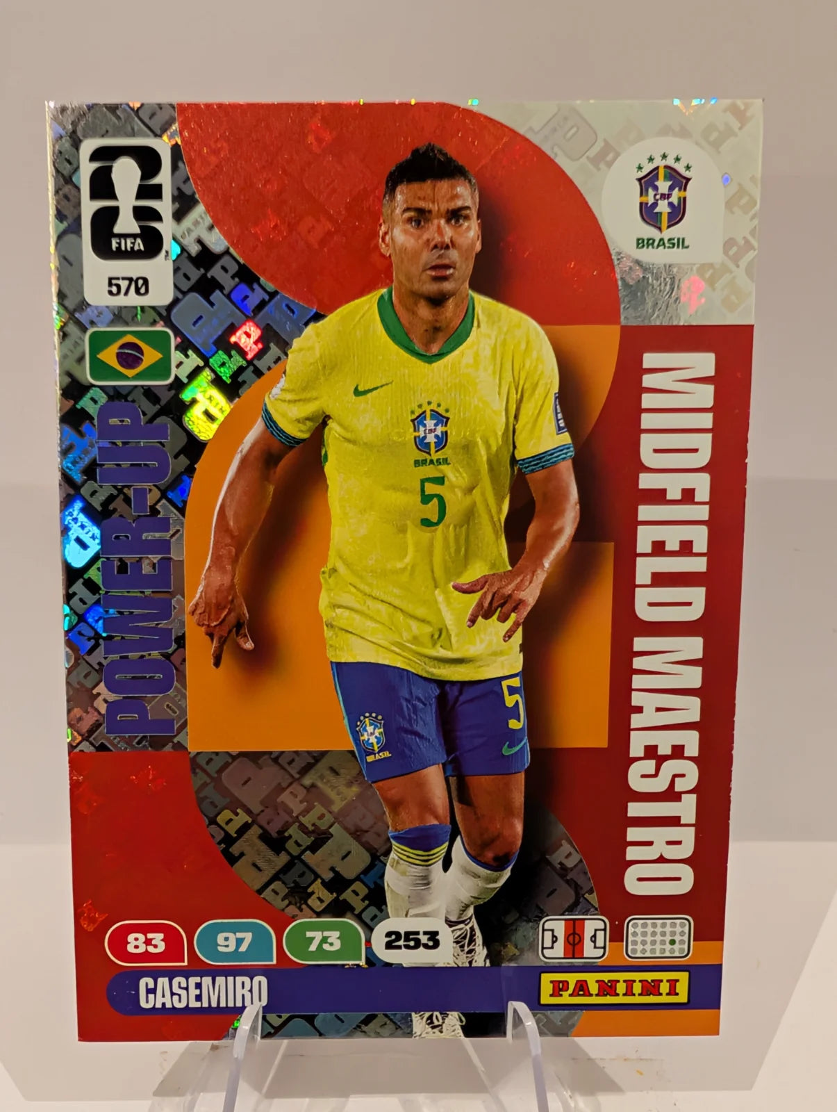 570 Casemiro - Midfield Maestro - Panini Adrenalyn XL World Cup 2026