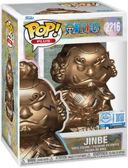 Pre-order Funko POP Plus: One Piece - Jinbe Statue (Bronze) with protector