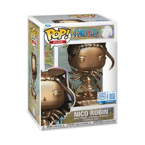 Pop! Plus Nico Robin Statue (Bronze) with Pop! Protector