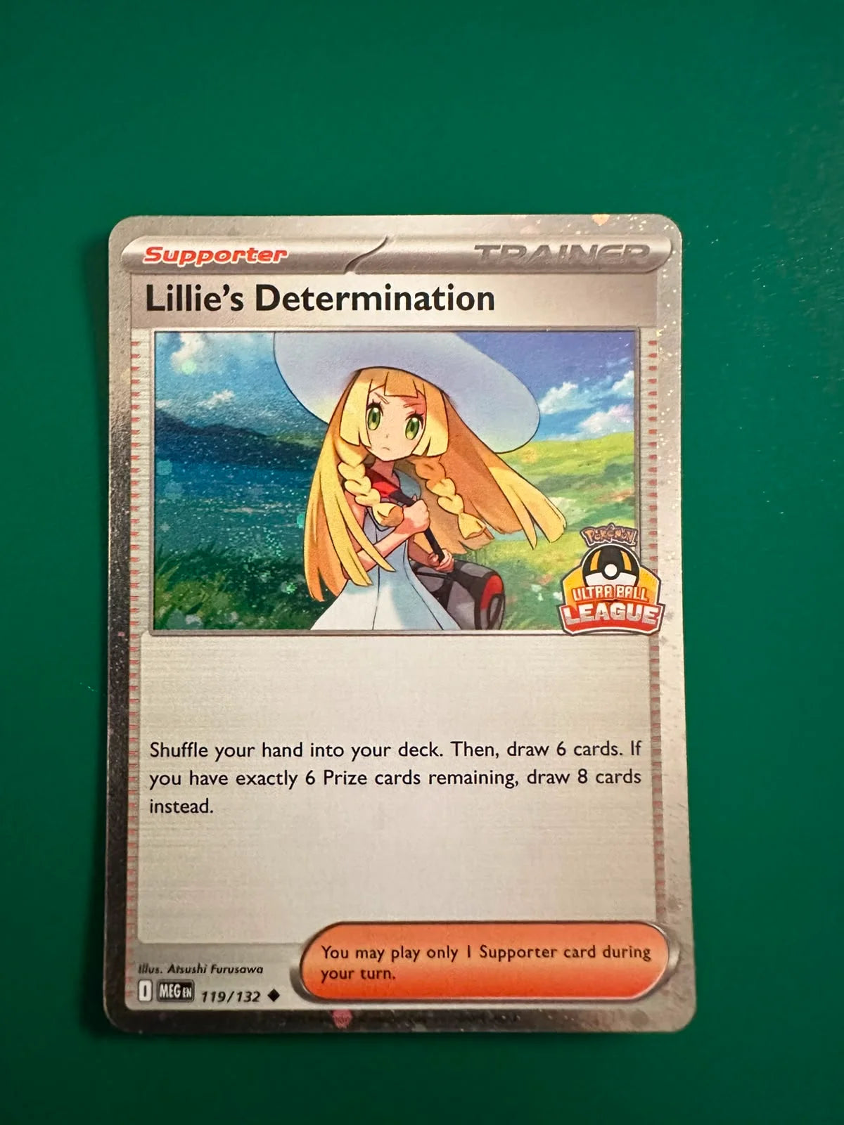 Lillie's Determination (Ultra Ball League) 119/132 · Holofoil (League & Championship Cards)