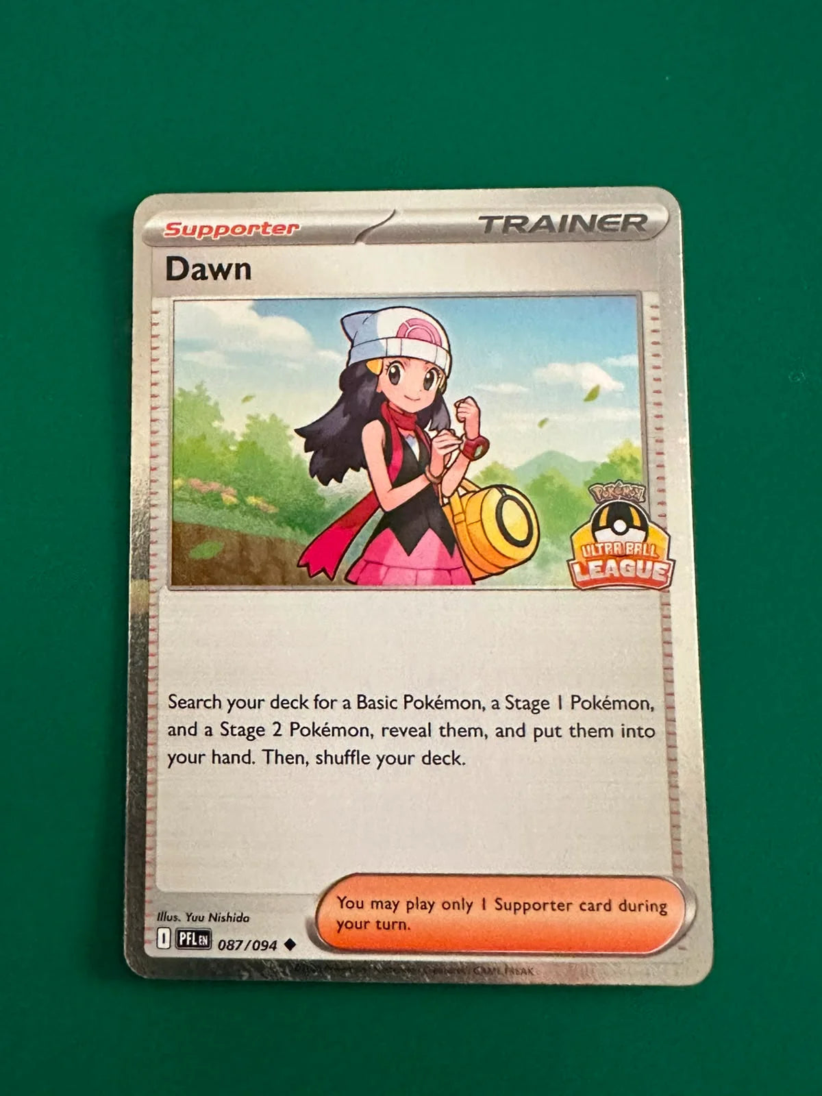 Dawn - 087/094 (Ultra Ball League) · Holofoil (League & Championship Cards)