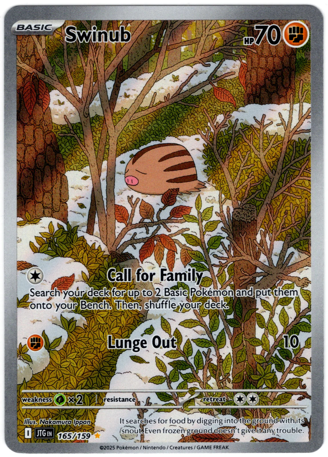 Swinub 165/159 · Holofoil (Journey Together)
