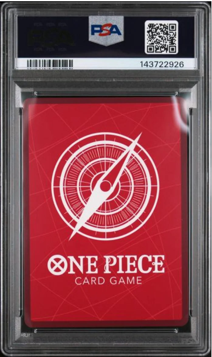 Portgas.D.Ace (002) (Alternate Art) OP13-002 · Foil (Carrying On His Will) — PSA 10
