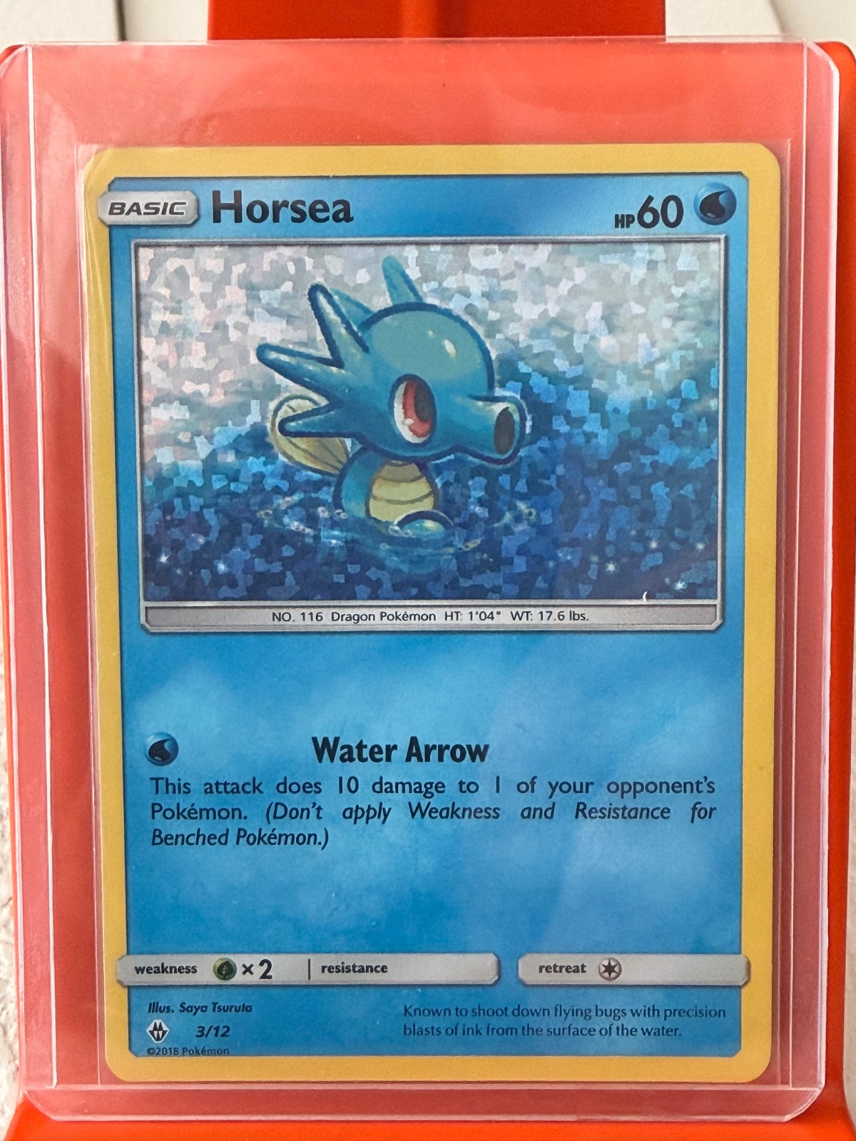 Horsea 3 · Holofoil (McDonald's Promos 2018)