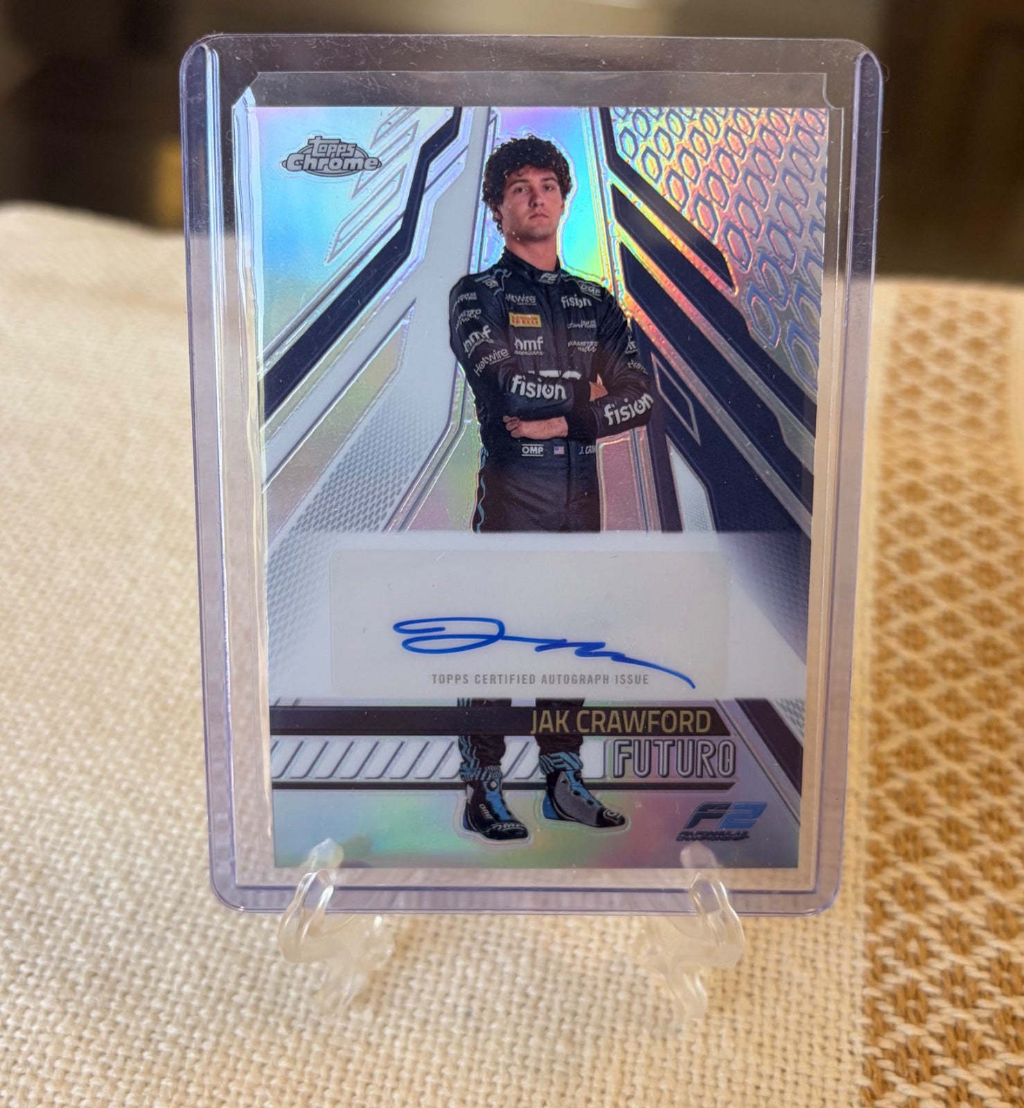 Topps F1 75th edition F2 auto