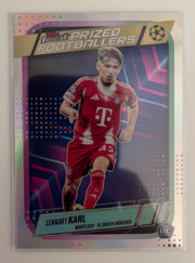 Lennart Karl Prized Footballers RC (2025-26 Topps Finest UCC)