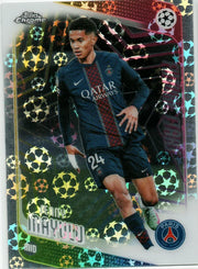 Topps Chrome UEFA Champions League 2026 Senny Mayulu Future Stars #22 PSG Insert
