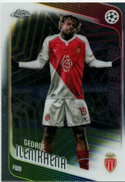 2025-26 Topps Chrome UEFA CC George Ilenikhena Prism Refractor Future Stars #129