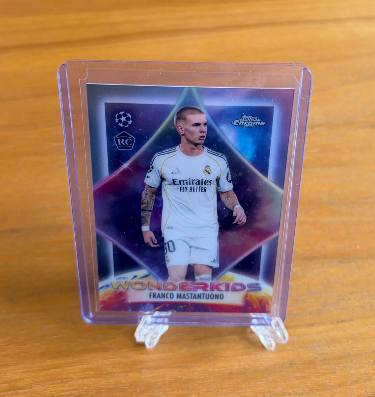 Topps Chrome UCC RC Mastantuono