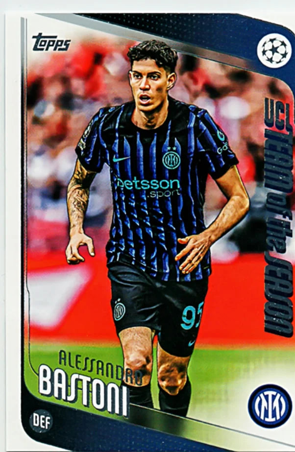 Topps 2024/25 UEFA Champions League Alessandro Bastoni Team of the Season #143