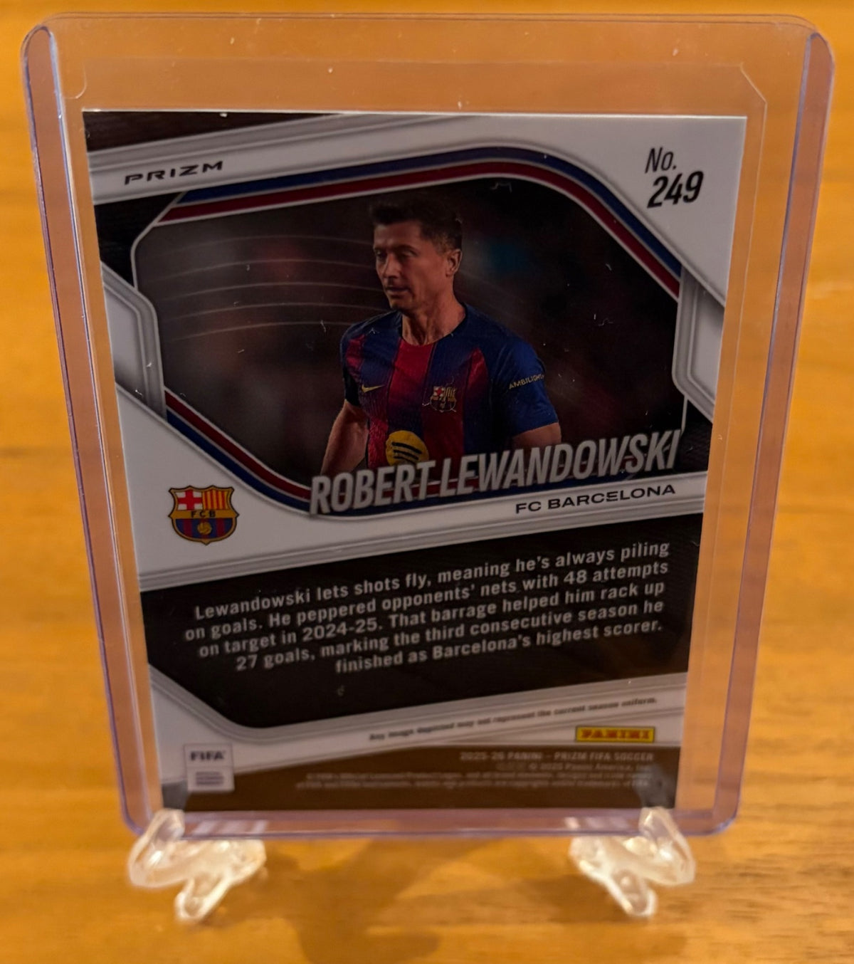 Panini Prizm Lewandowski Pink Mosaic