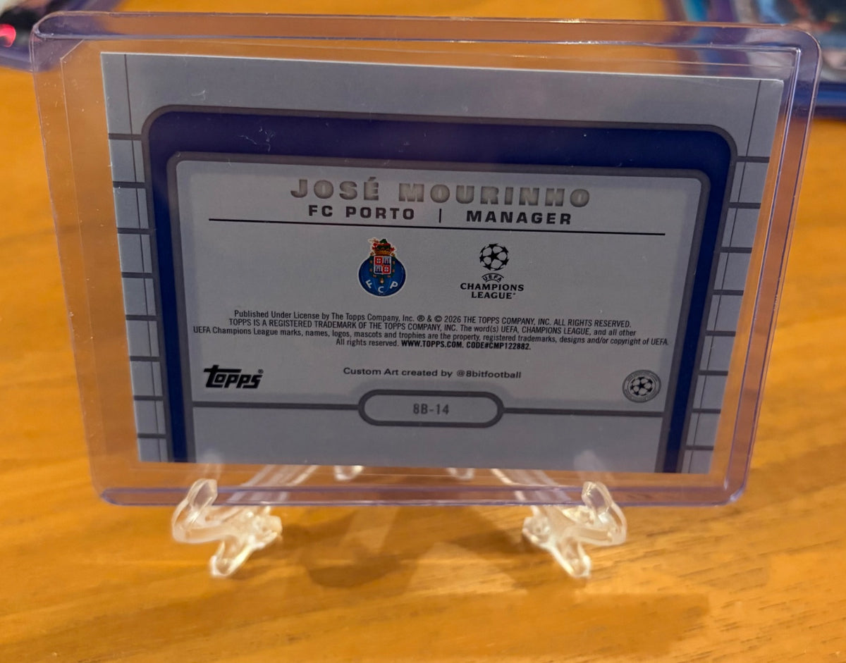 8-Bit topps UCC Mourinho