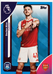 Topps 2026 Premier League - Blue Parallel - Declan Rice #8