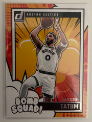 Jayson Tatum Bomb Squad (2024-25 Panini Donruss Basketball)