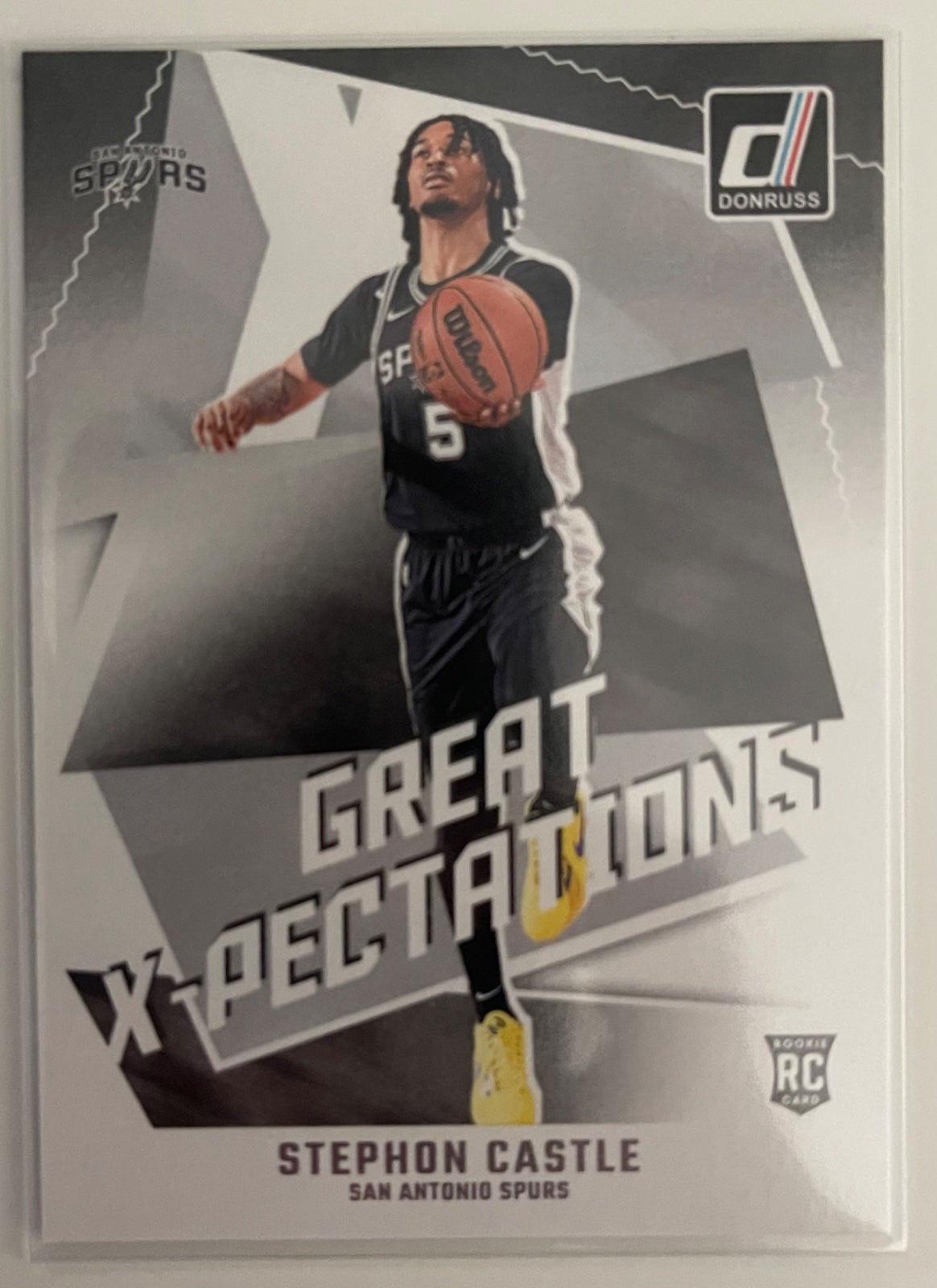 Stephon Castle Great X-Pectations (2024-25 Panini Donruss Basketball)