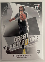 Stephon Castle Great X-Pectations (2024-25 Panini Donruss Basketball)
