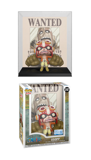Funko Pop! Animation : One Piece Wanted Poster Cover - USOPP #2107, Limited Edition