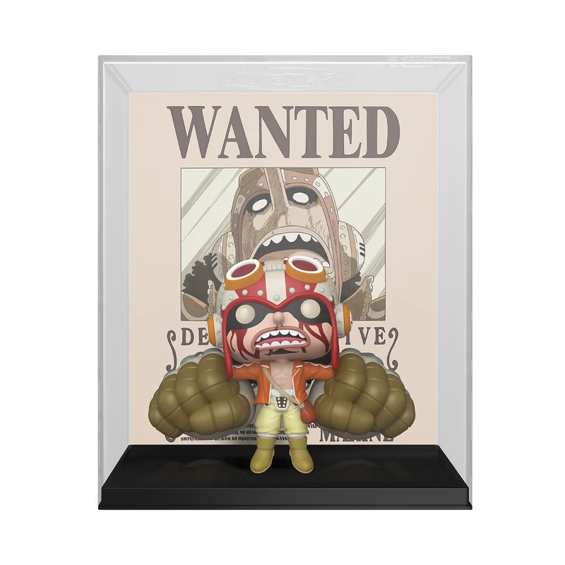 Funko Pop! Animation : One Piece Wanted Poster Cover - USOPP #2107, Limited Edition
