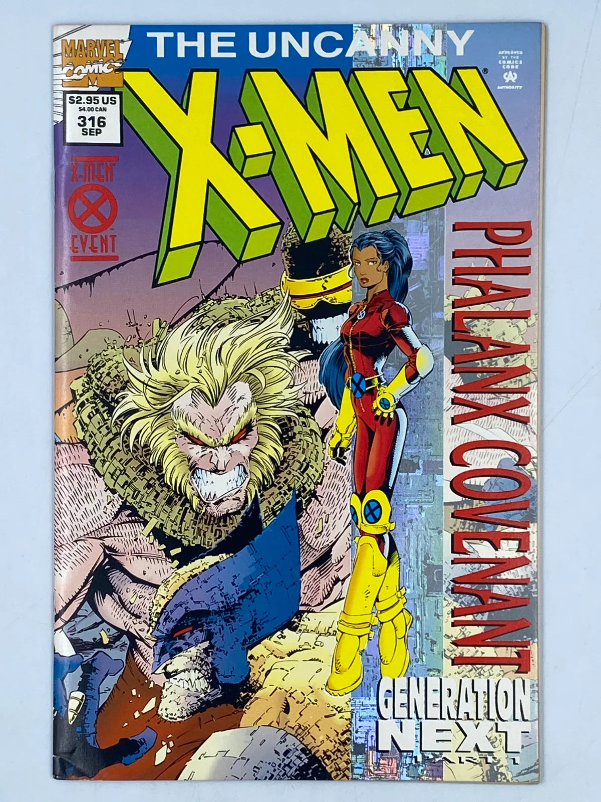 The Uncanny X-Men Vol. 1  #316 September 1994 Phalanx Covenant: Generation Next