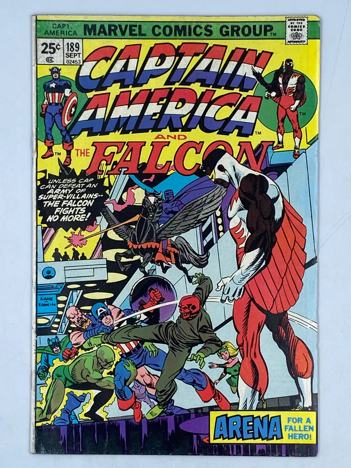 Captain America and the Falcon Vol. 1 #189