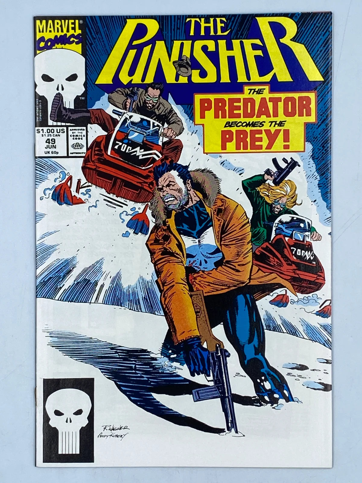 The Punisher Vol. 2 #49 ("The Predator Becomes the Prey!") June 1991