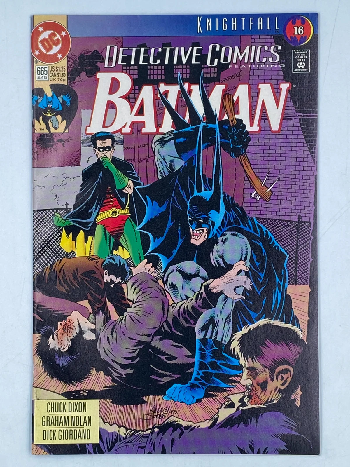 Detective Comics #665 in August 1993