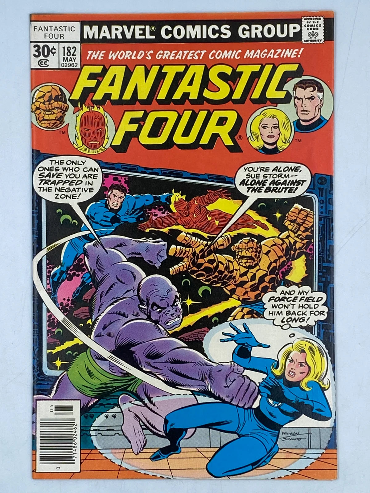 Fantastic Four Vol. 1 #182 by Marvel Comics in May 1977, The Mad Thinker!"