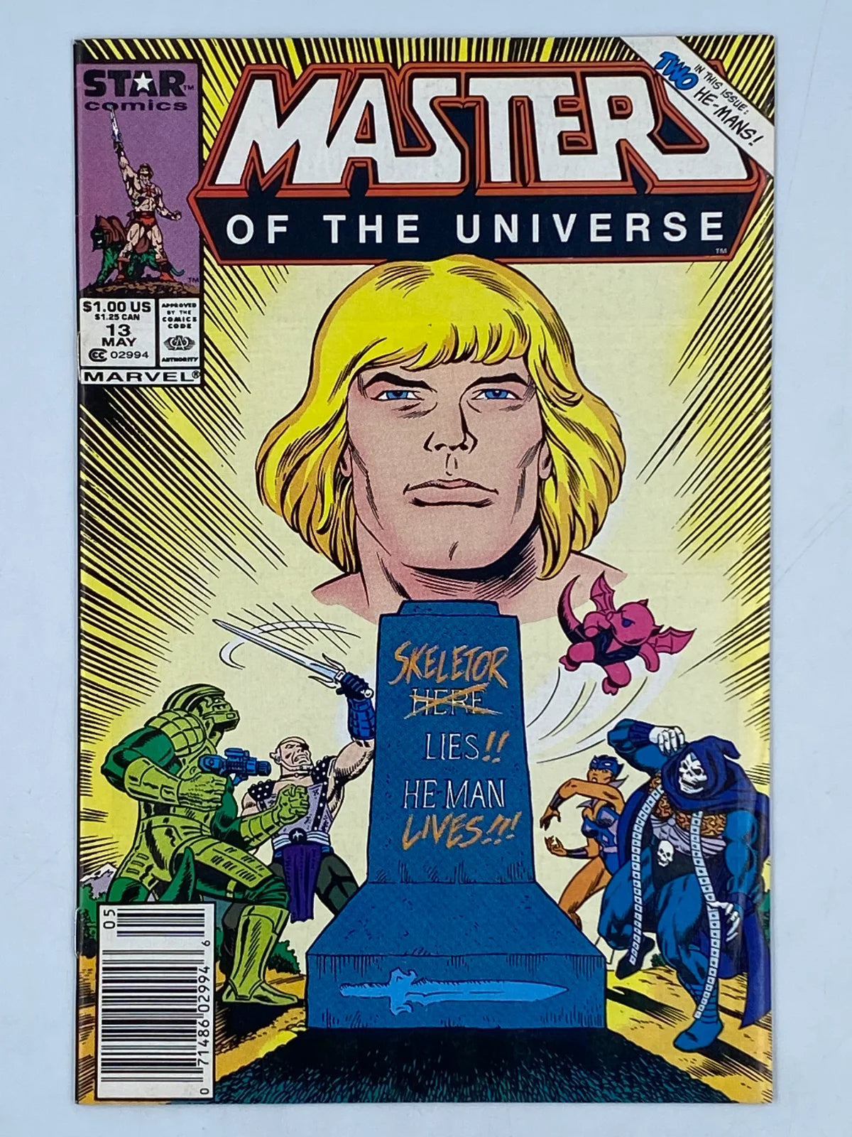 Masters of the Universe #13 by Marvel's Star Comics imprint with a cover date of May 1988.
