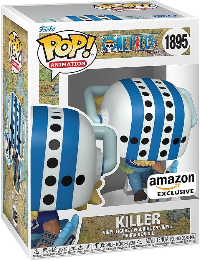 Funko Pop! Animation: One Piece - Killer, Amazon Exclusive