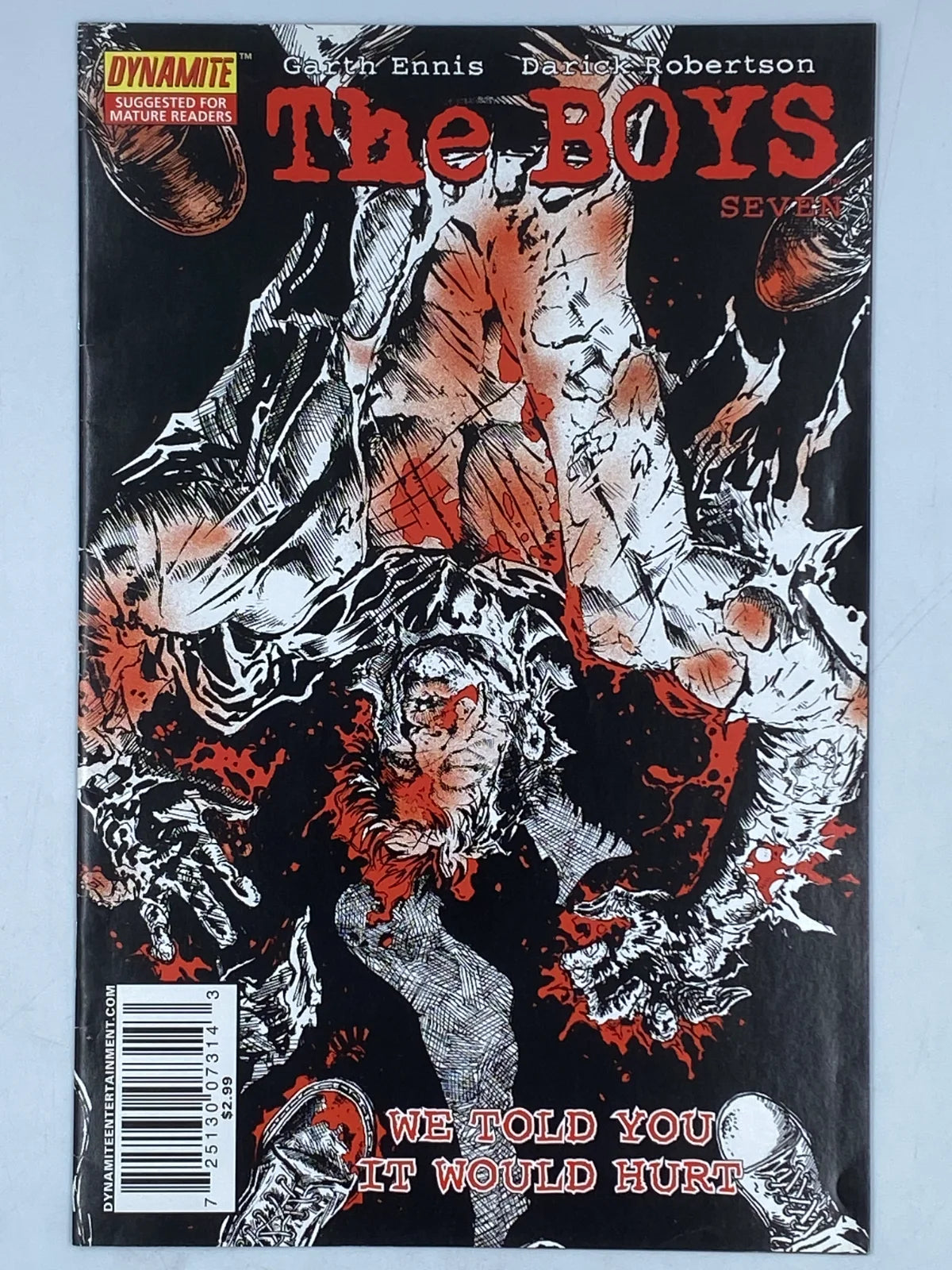 The Boys #7 by Dynamite Entertainment in June 2007