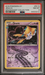 Jirachi RC13 · Holofoil (Generations: Radiant Collection) — PSA 8